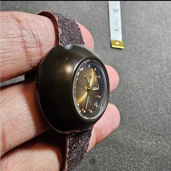 Vintage Citizen 6600 RARE 28800 Automatic Watch 21 Jewels Day Date Working - Picture 5 of 10